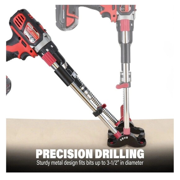 Milescraft 1318 DrillMate Portable Drillling Guide Precision Drilling Jig Tool - Picture 5 of 11